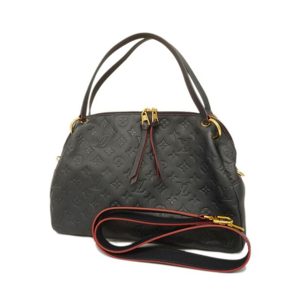 Louis Vuitton Monogram Implant Ponthieu PM Shoulder Bag Marine Rouge - Picture 1 of 8